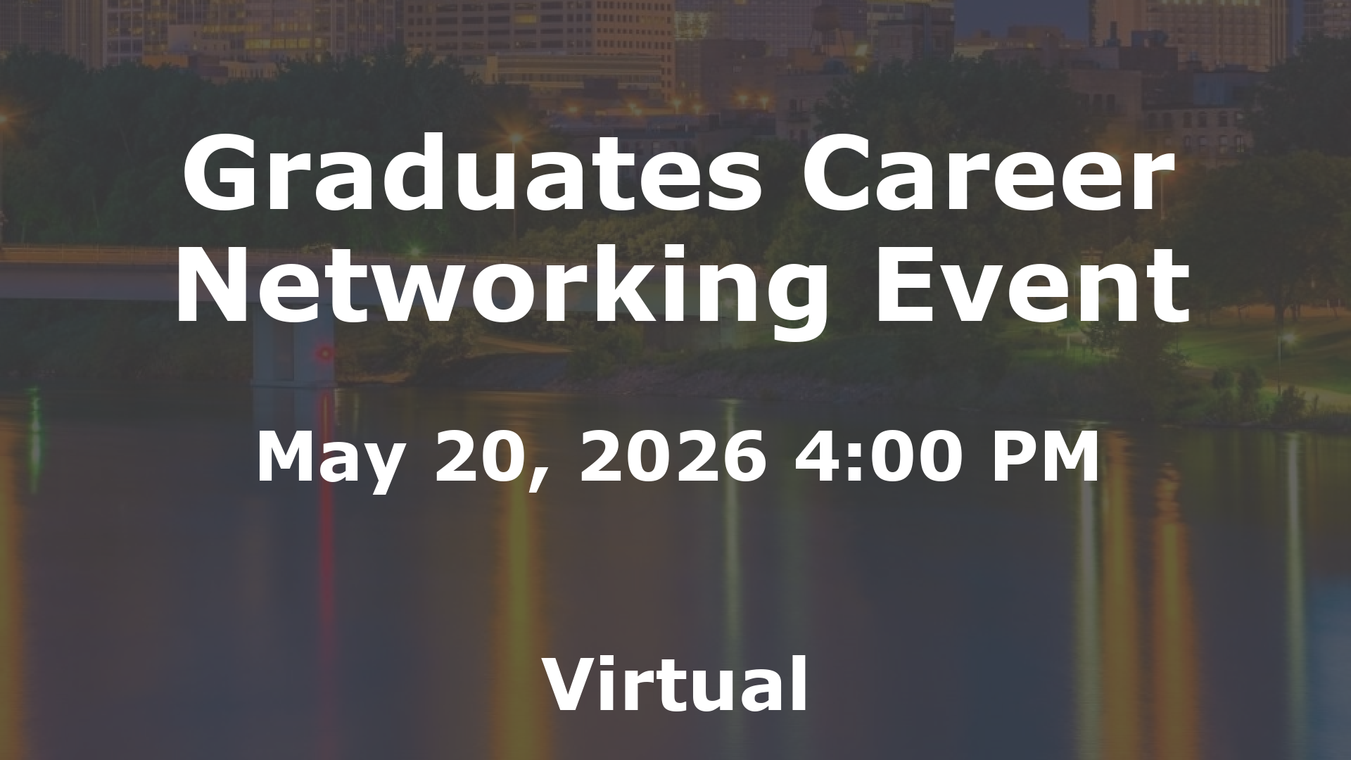 Graduates Career Networking Event event image